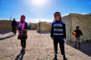 Children of Karakul town